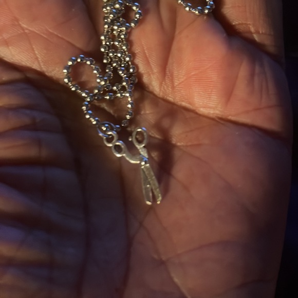 Necklace Charm (“Scissors”) Pendant - Picture 3 of 3